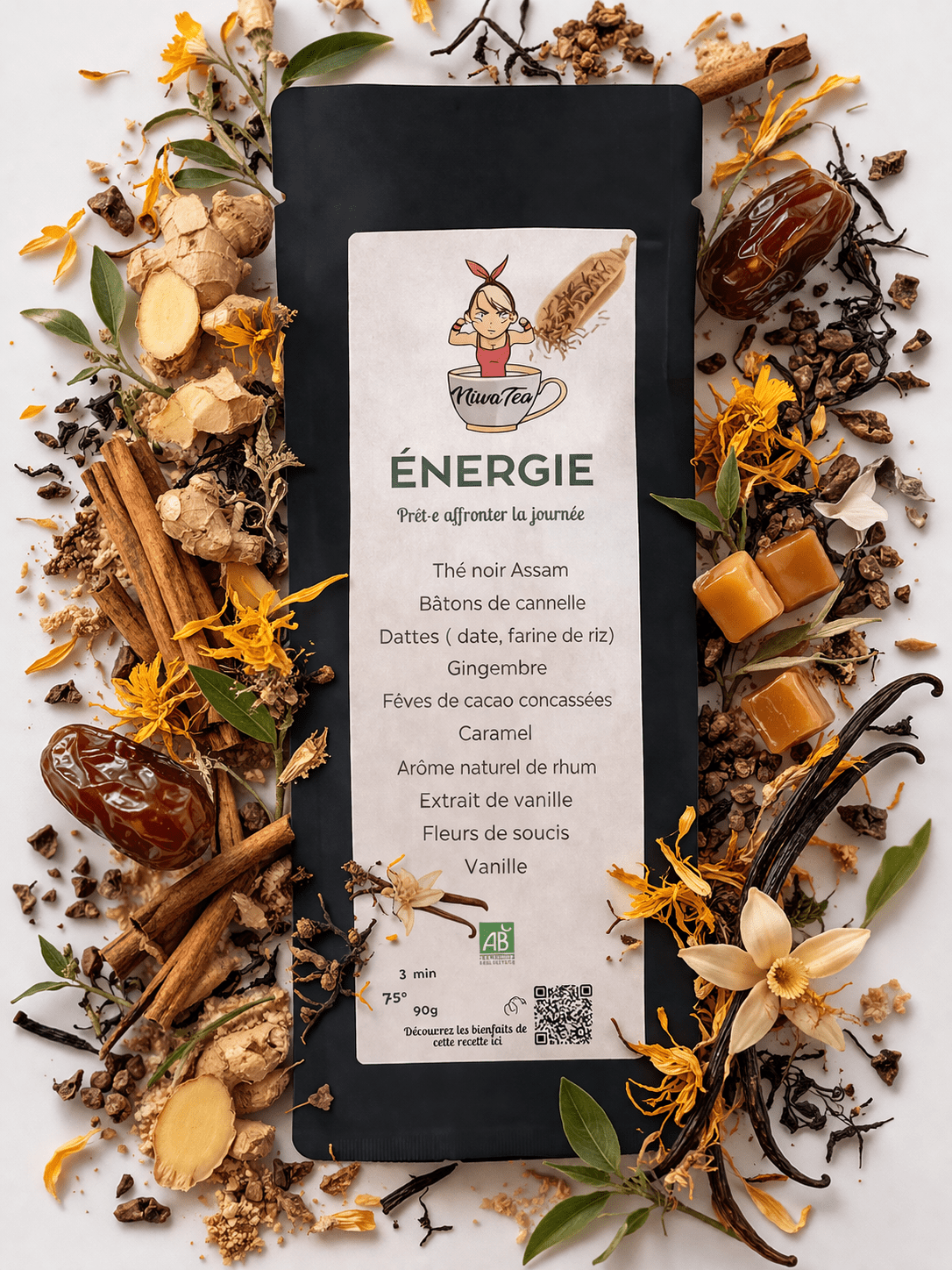 Énergie - Thé noir Niwa Tea - Bio - Niwa Tea