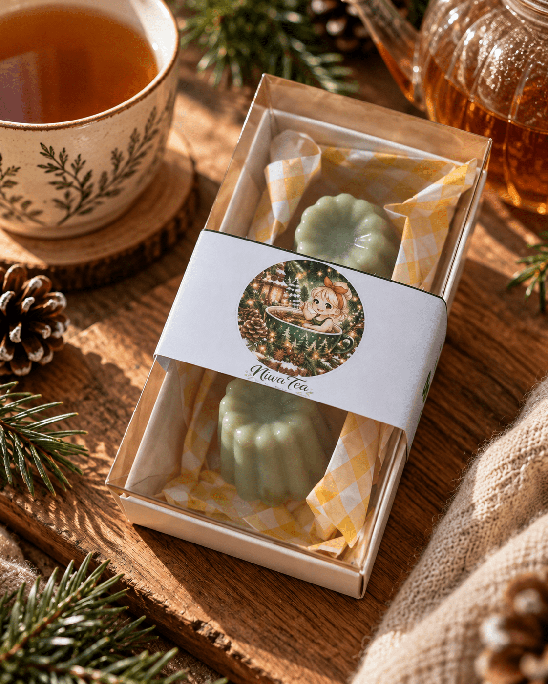 Fondants Parfumés Sapin de Noël – Sapin & Pin | Niwa Tea - Niwa Tea