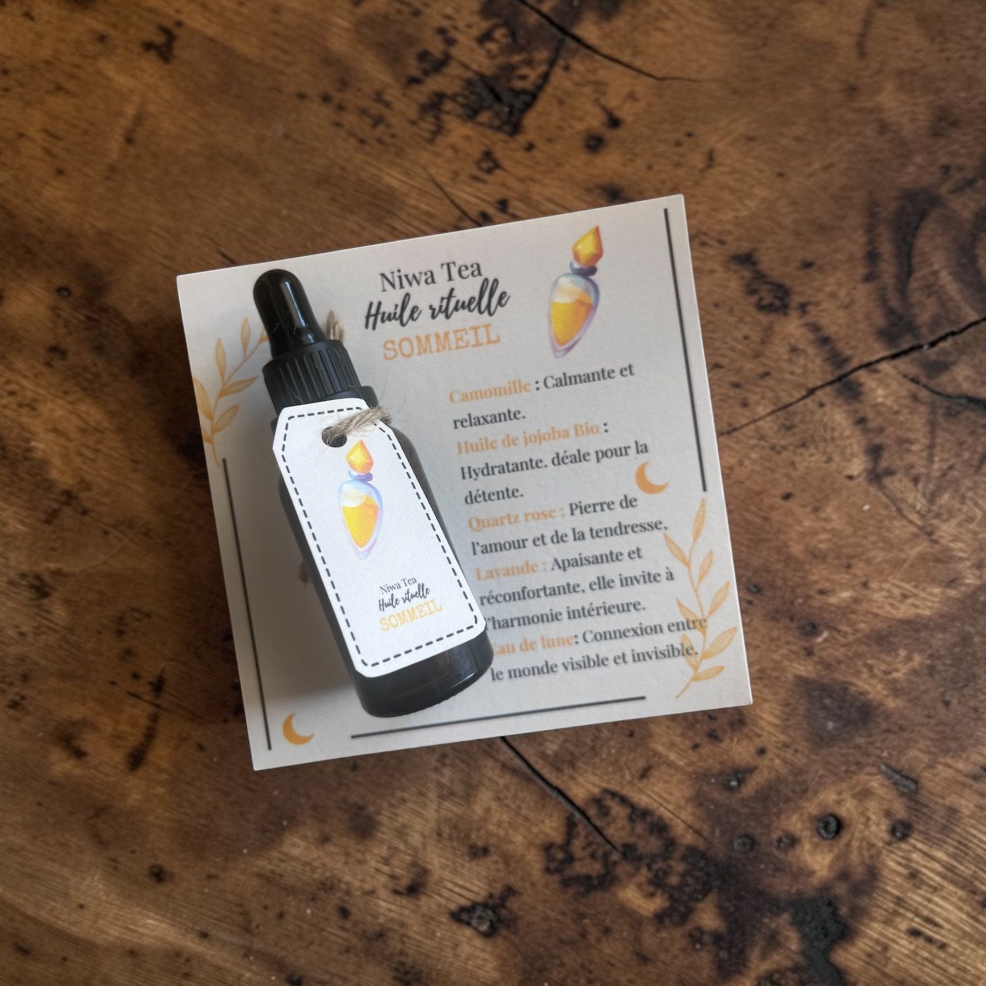 Huile rituelle - Sommeil - Niwa Tea