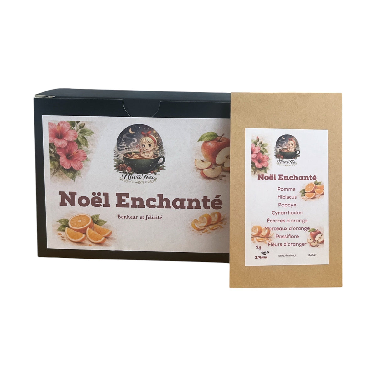 Noël Enchanté - Infusion - Sachets Individuels | Niwa Tea - Niwa Tea