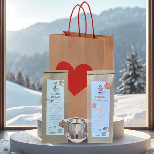 Coffret St Valentin- Infusions Bio - Niwa Tea