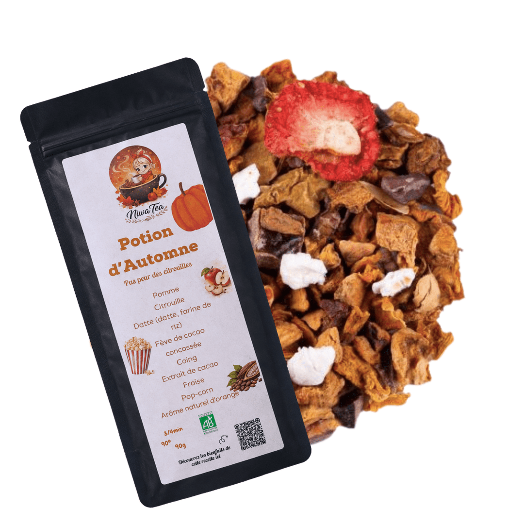 Potion d'Automne - Infusion Bio – Pomme & Cacao | Niwa Tea - Niwa Tea