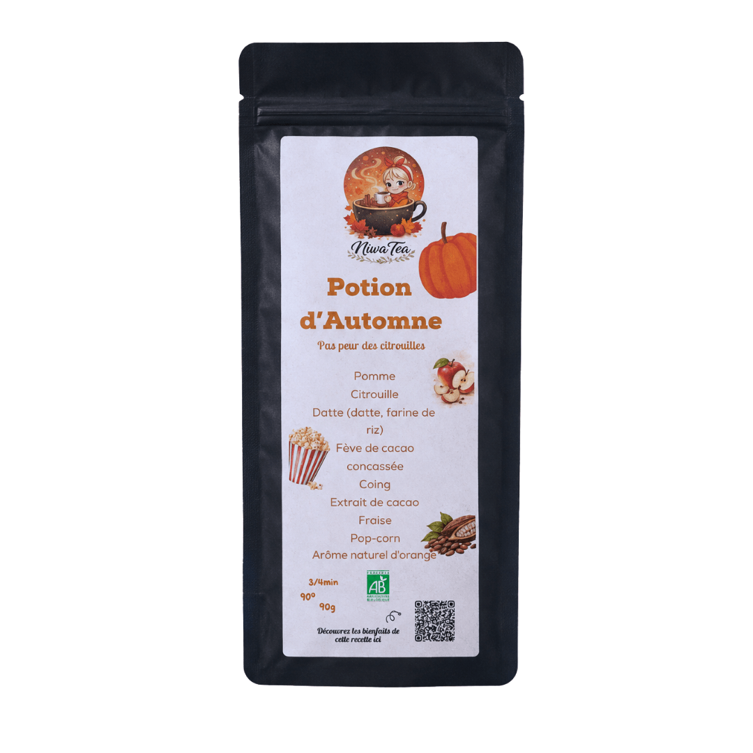 Potion d'Automne - Infusion Bio – Pomme & Cacao | Niwa Tea - Niwa Tea