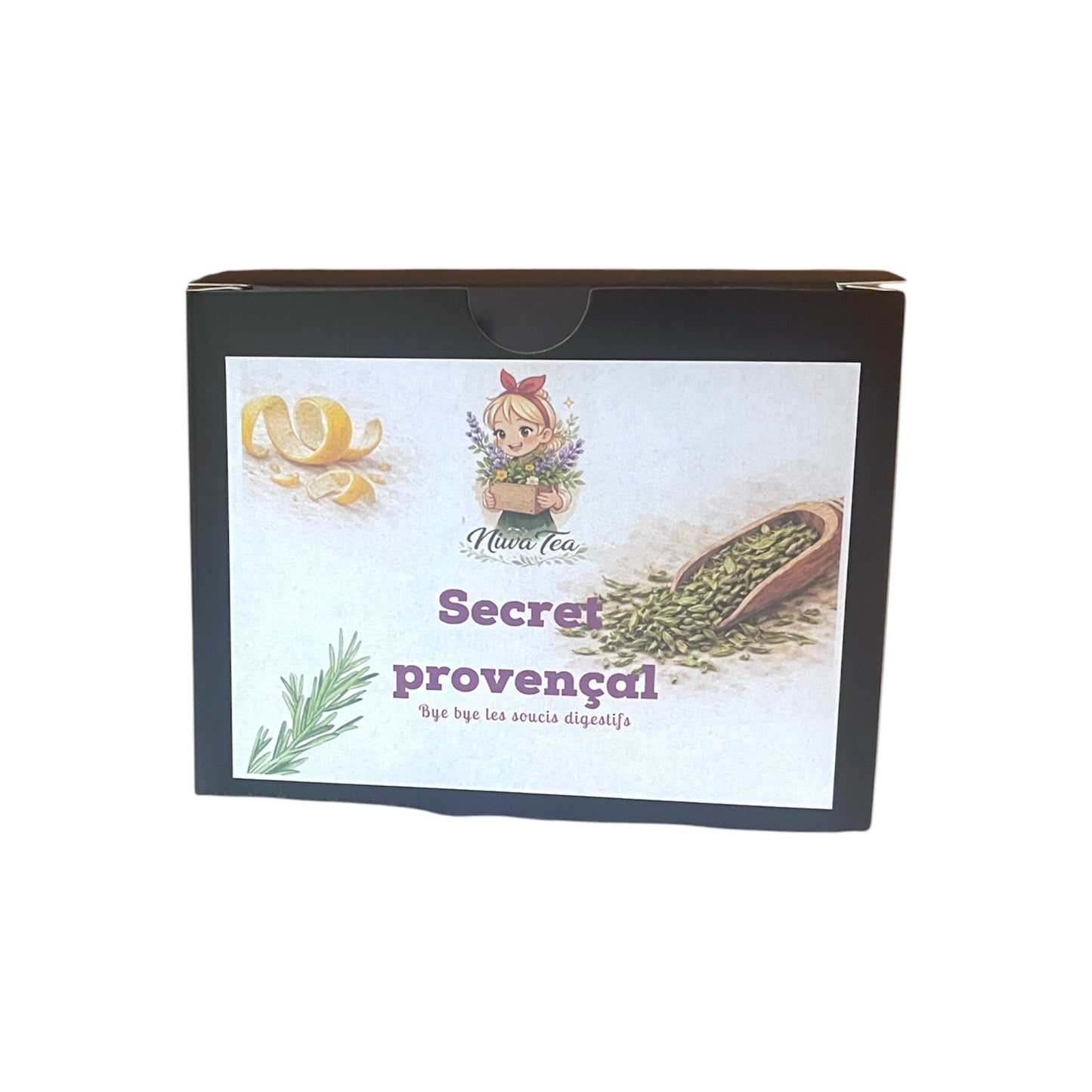 Secret provençal - Sachets individuels - Thé vert Bio - Niwa Tea