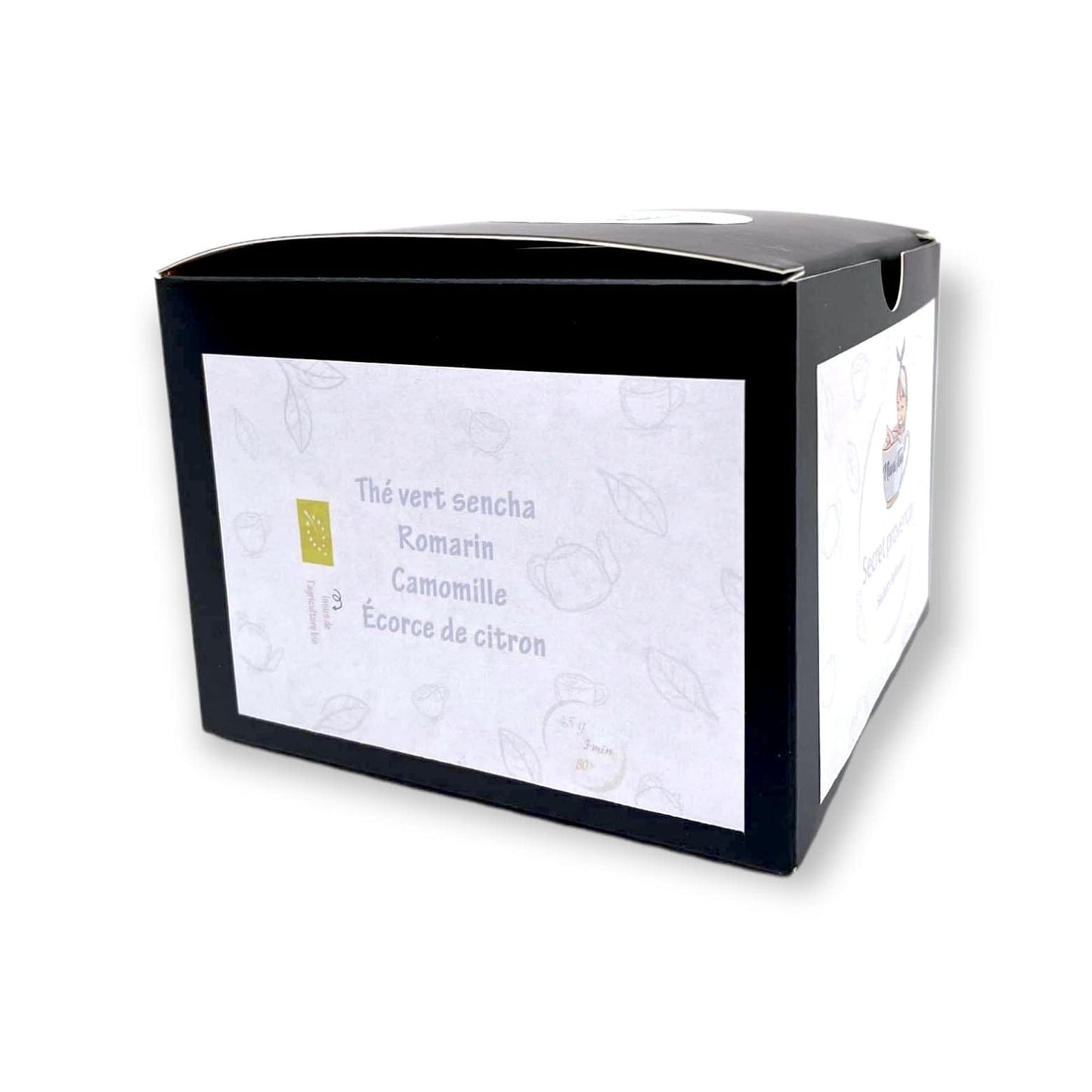 Secret provençal - Sachets individuels - Thé vert Bio - Niwa Tea